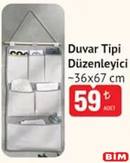 DUVAR TİPİ DÜZENLEYİCİ 36X67 CM